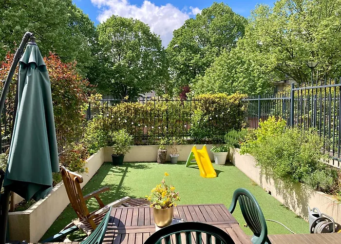 Loft 3 Pieces Sur Jardin - 15 Minutes De Paris Avec Parking
