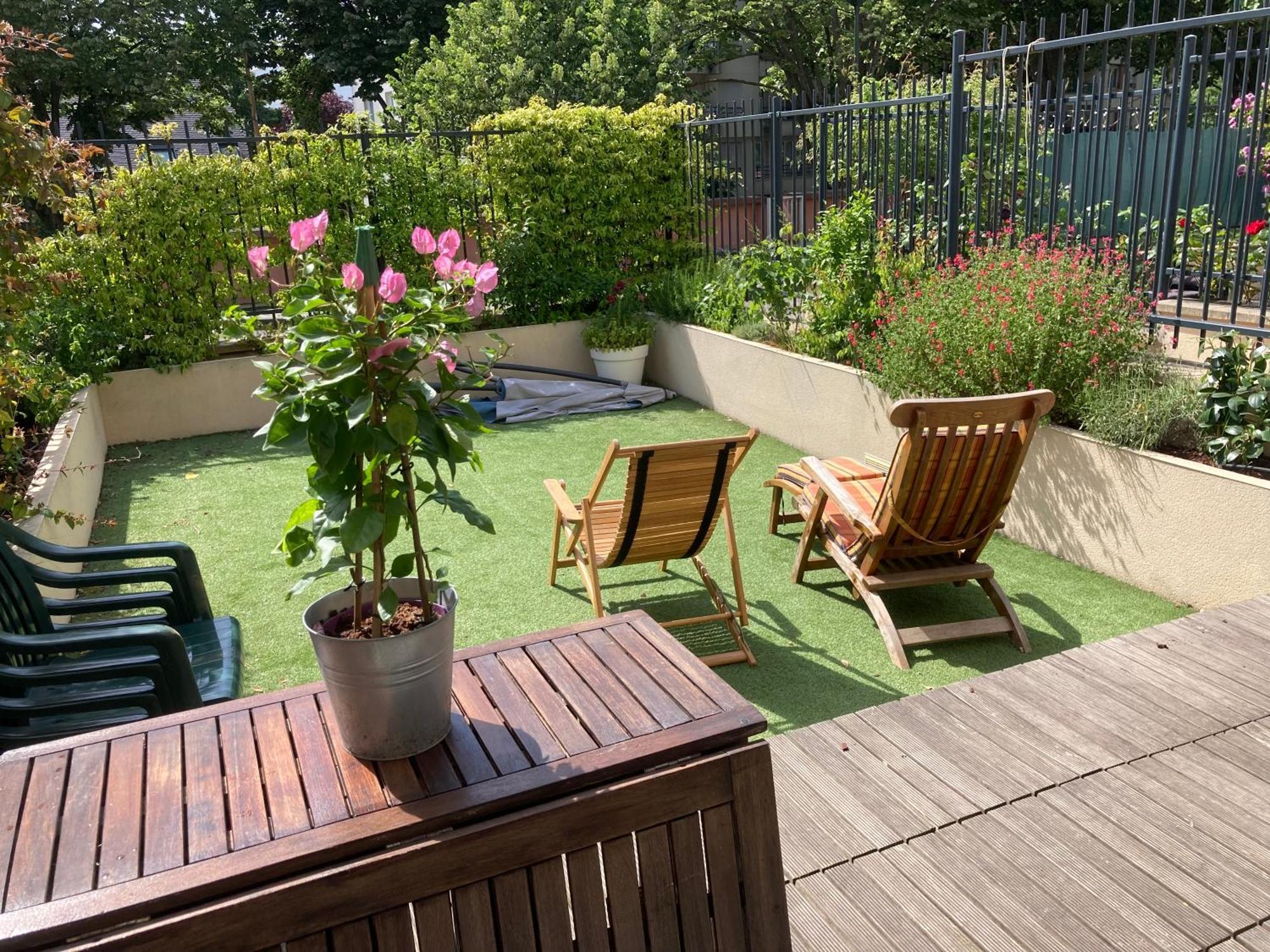 Apartment Loft 3 Pieces Sur Jardin - 15 Minutes De Paris Avec Parking